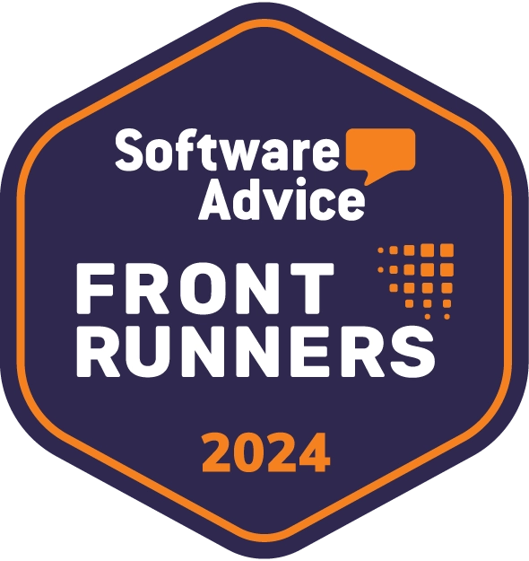 Software Advice Front Runners badge logo